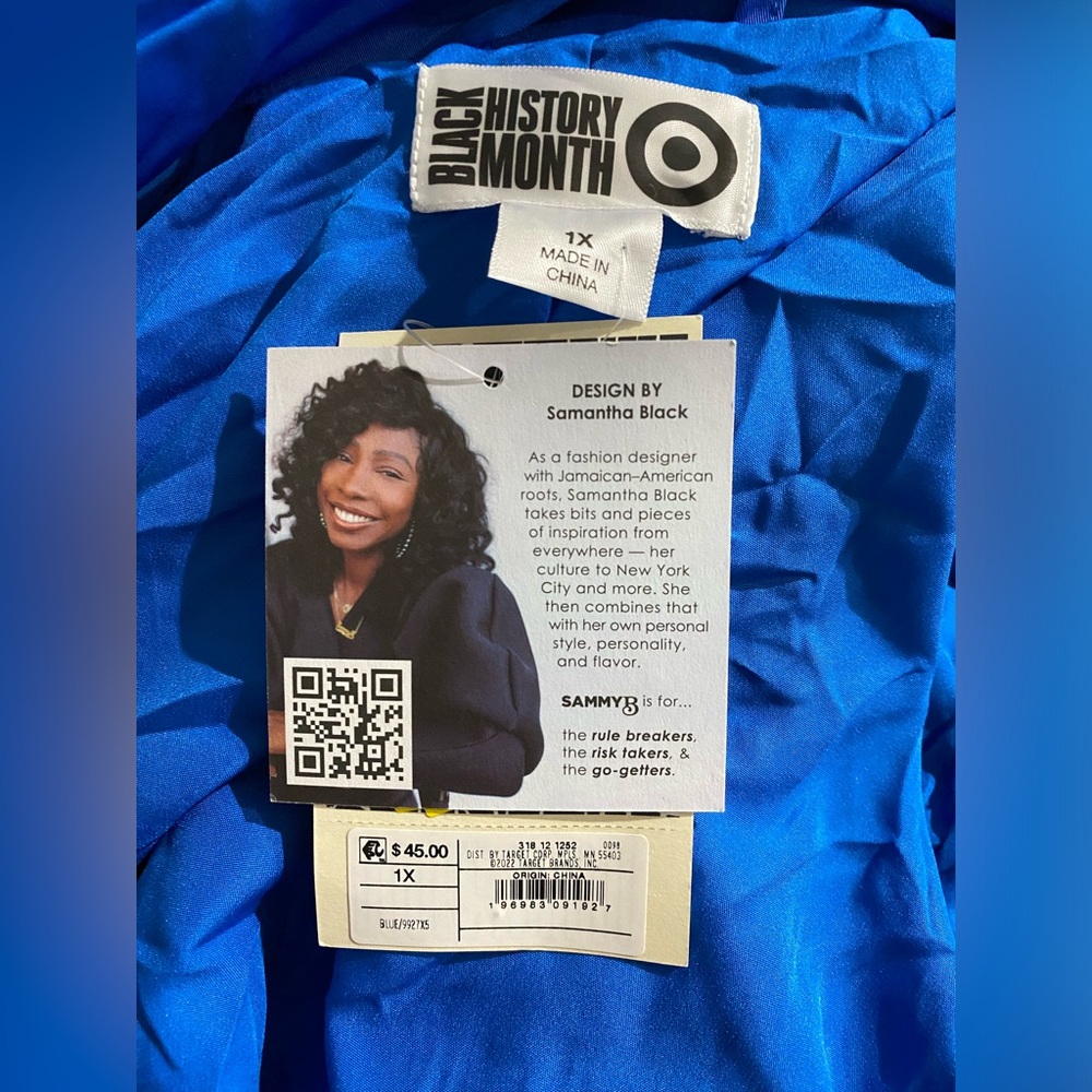 NWT✨CROPPED SHACKET BY TARGET -BLUE - Picture 8 of 8